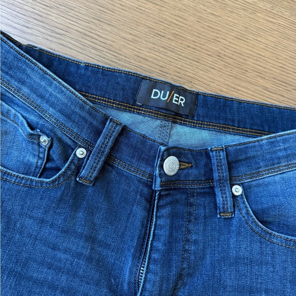 DU/ER Men’s Performance Denim Slim Jean - Galactic - Size 32 x 30 - Like New - Picture 2 of 8